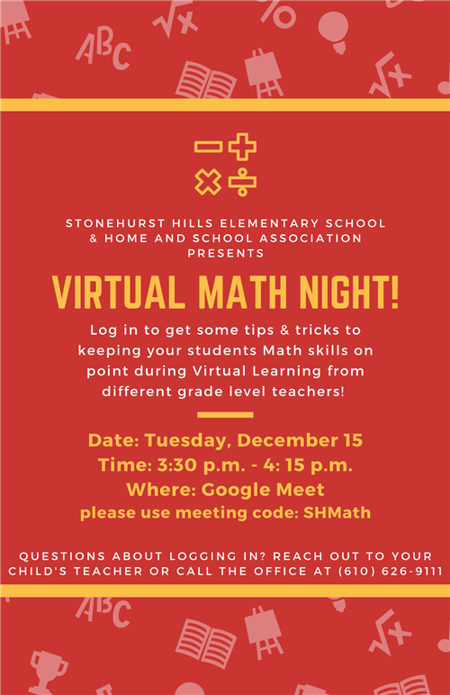 Virtual Math Night! 